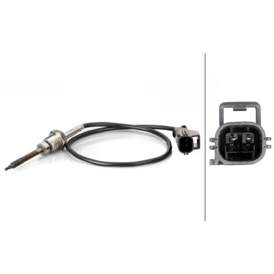 Capteur de température des gaz d'échappement HELLA 6PT 014 494-451