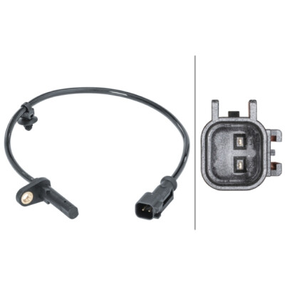 Capteur de vitesse de roue HELLA 6PU 012 679-601
