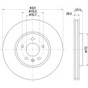 Disque de frein HELLA 8DD 355 132-171