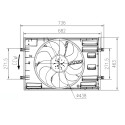 Ventilateur, refroidissement du moteur