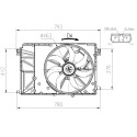 Ventilateur, refroidissement du moteur