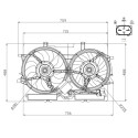 Ventilateur, refroidissement du moteur