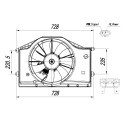 Ventilateur, refroidissement du moteur