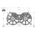 Ventilateur, refroidissement du moteur