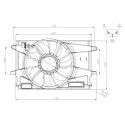 Ventilateur, refroidissement du moteur