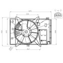 Ventilateur, refroidissement du moteur