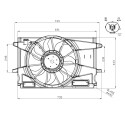 Ventilateur, refroidissement du moteur
