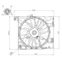 Ventilateur, refroidissement du moteur