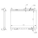 Radiateur, refroidissement du moteur NRF 59317