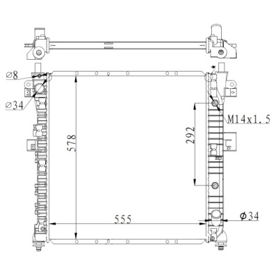 Radiateur, refroidissement du moteur