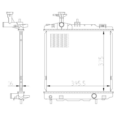 Radiateur, refroidissement du moteur