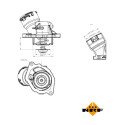 Thermostat, liquide de refroidissement NRF 725023
