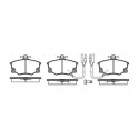 Jeu de 4 plaquettes de frein ROADHOUSE 2146.22