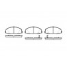 Jeu de 4 plaquettes de frein ROADHOUSE 2178.32