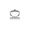 Jeu de 4 plaquettes de frein ROADHOUSE 2222.00