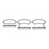 Jeu de 4 plaquettes de frein ROADHOUSE 2302.02