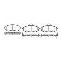 Jeu de 4 plaquettes de frein ROADHOUSE 2318.06