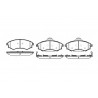 Jeu de 4 plaquettes de frein ROADHOUSE 2318.06