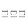 Jeu de 4 plaquettes de frein ROADHOUSE 2365.02