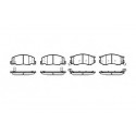 Jeu de 4 plaquettes de frein ROADHOUSE 2636.04