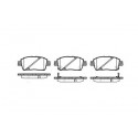 Jeu de 4 plaquettes de frein ROADHOUSE 2740.02