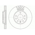 Jeu de 2 disques de frein