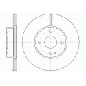 Jeu de 2 disques de frein