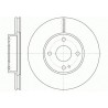 Jeu de 2 disques de frein ROADHOUSE 6843.10