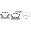 Jeu de 4 plaquettes de frein ROADHOUSE 21102.02