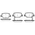Jeu de 4 plaquettes de frein ROADHOUSE 21452.02