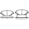 Jeu de 4 plaquettes de frein ROADHOUSE 21448.02