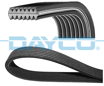 Courroie trapézoïdale à nervures DAYCO 7 DPK 2074