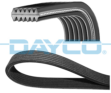 Courroie trapézoïdale à nervures DAYCO 6 DPK 1215