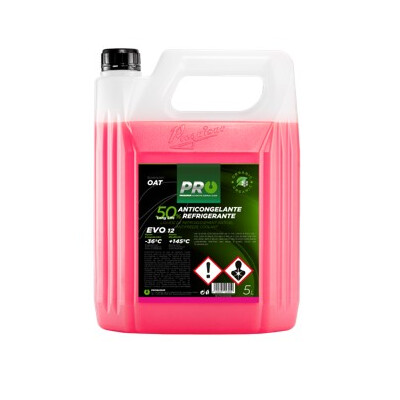 G12EVO Antigel 50 % Rose 5 L