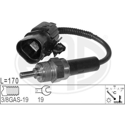 Sonde de température, liquide de refroidissement