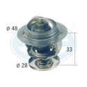 Thermostat, liquide de refroidissement