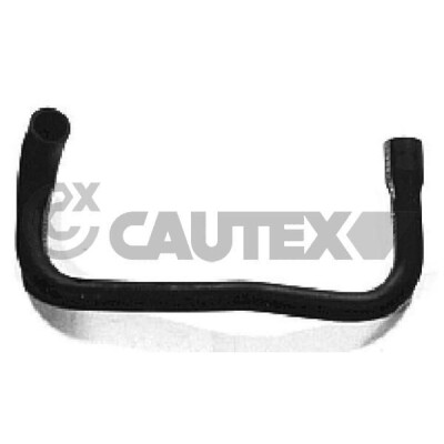 Tuyau, vanne EGR CAUTEX/FACET 35057