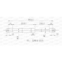 Vérin à gaz, capot moteur, PIÈCES OUVERTES GSR6207.01
