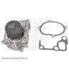Pompe à eau, refroidissement du moteur