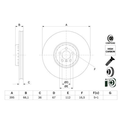 jeu de disques de frein