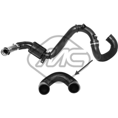 Durite d'air de suralimentation METALCAUCHO 9965
