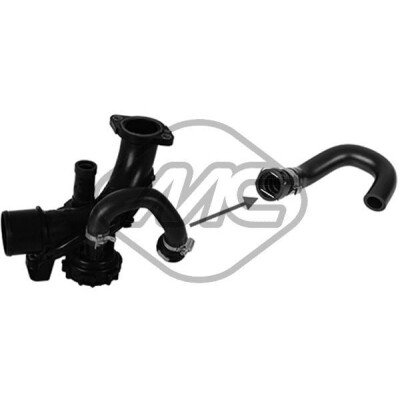 Durite d'air de suralimentation METALCAUCHO 9967