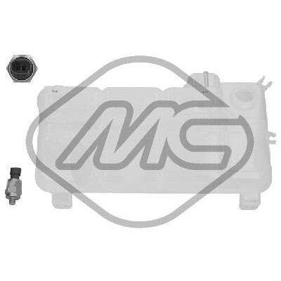 Vase d'expansion, liquide de refroidissement METALCAUCHO 31825