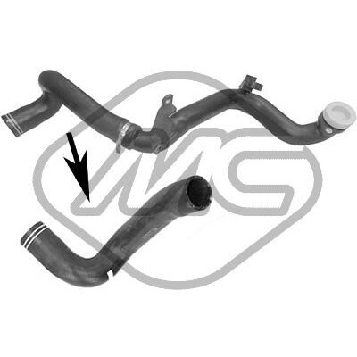 Tuyau d'air de compresseur METALCAUCHO 79355