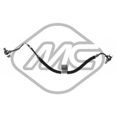Tuyau d'air de suralimentation METALCAUCHO 92560