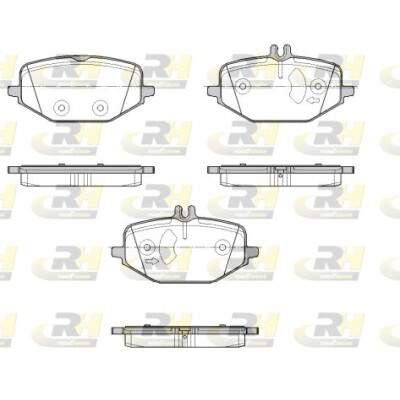 Jeu de plaquettes de frein ROADHOUSE 21855.00