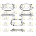 Jeu de plaquettes de frein ROADHOUSE 21933.02