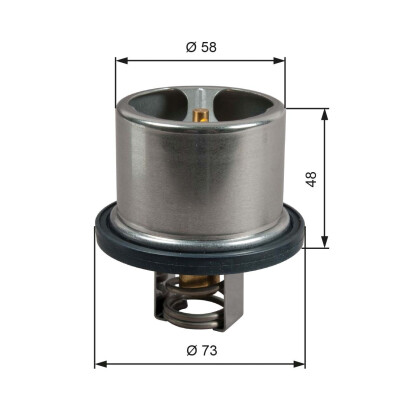 Thermostat, liquide de refroidissement