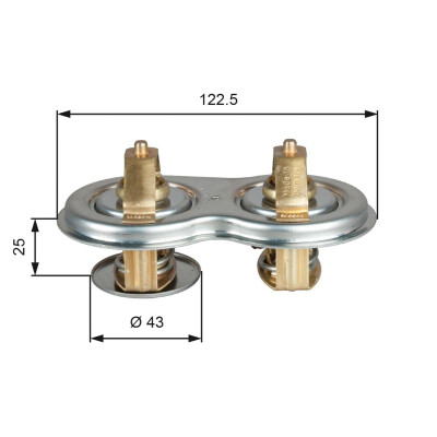 Thermostat, liquide de refroidissement