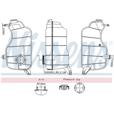 Vase d'expansion, liquide de refroidissement